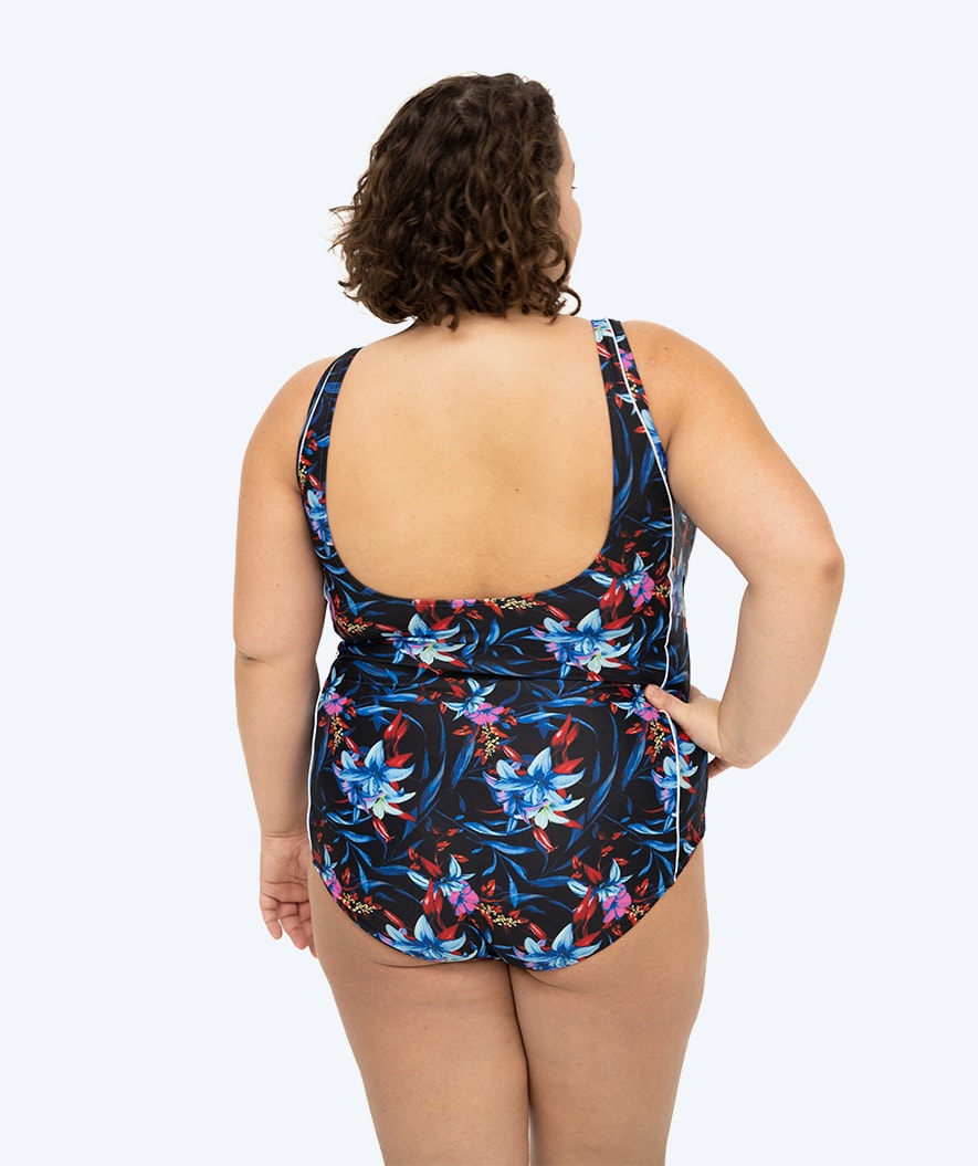 Watery Badeanzug für Damen in große Größen - Marilla - Arvia Blue