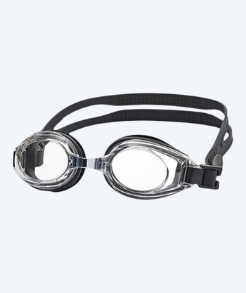 Primotec Schwimmbrillen mit Sehstärke für Langsichtige Erwachsene - (+1.0) – (+8.0) - Schwarz