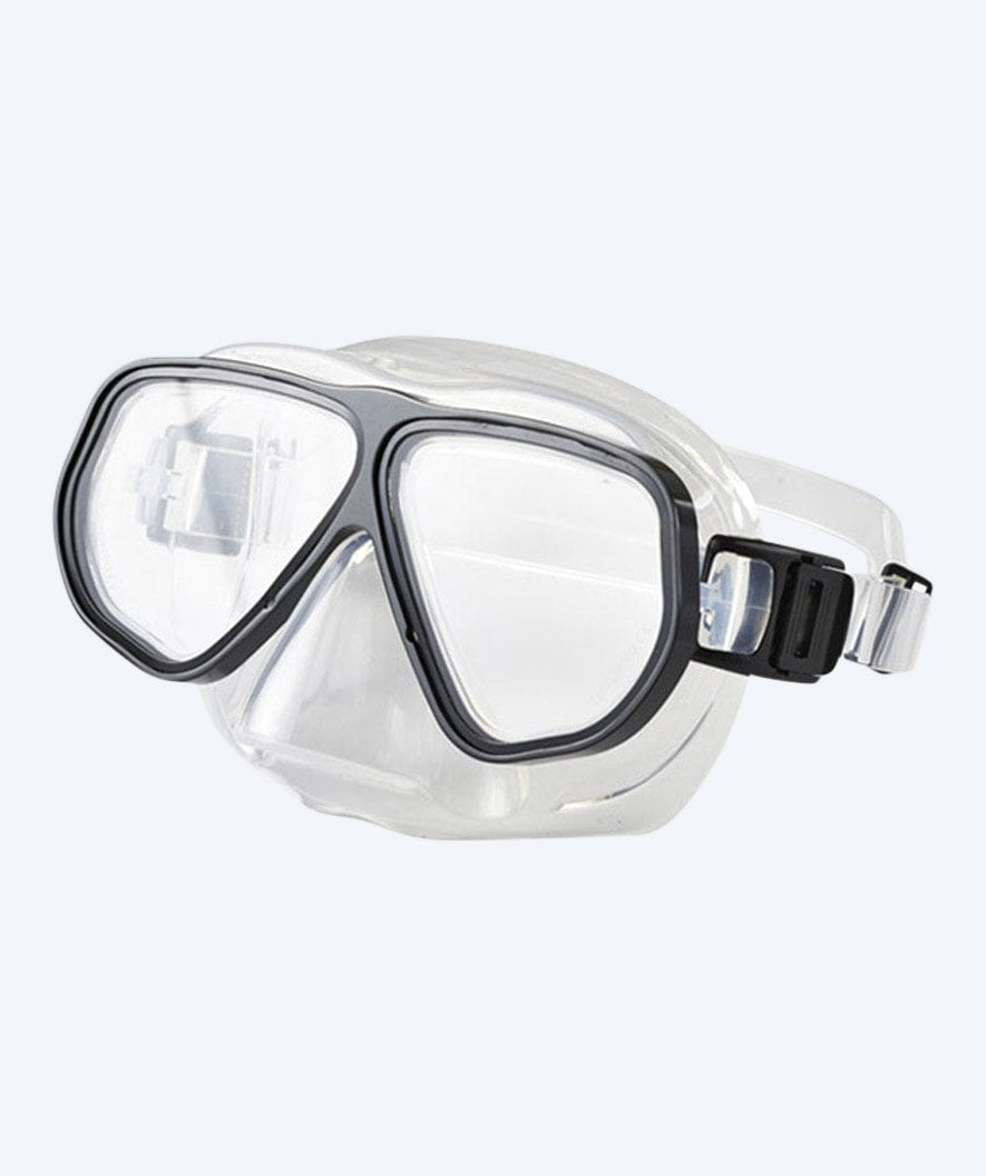 Primotec Tauchmaske mit Sehstärke - M100 Vista (+1.0 – +4.0) - Schwarz