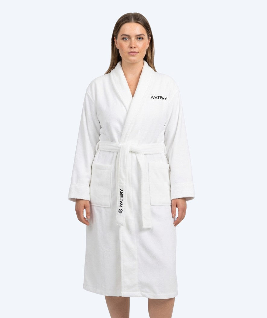 Watery Bademantel für Frauen - Mariana - Weiß