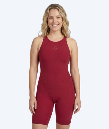 Watery Wettkampf Badeanzug für Damen - Rapidskin 2.0 - Rot