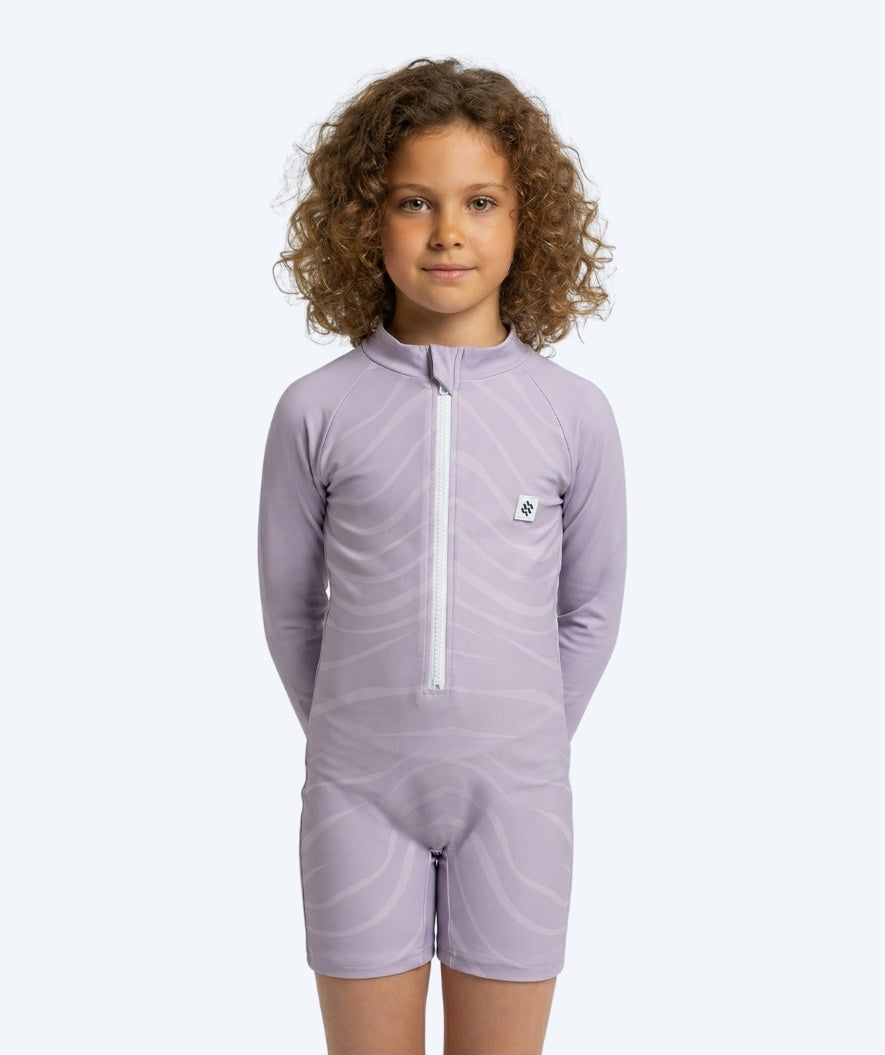 Watery UV Anzug für Kinder - Fjord Langarm Rashguard - Lila