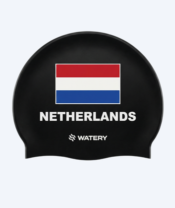 Watery Badekappe - Netherlands - Schwarz