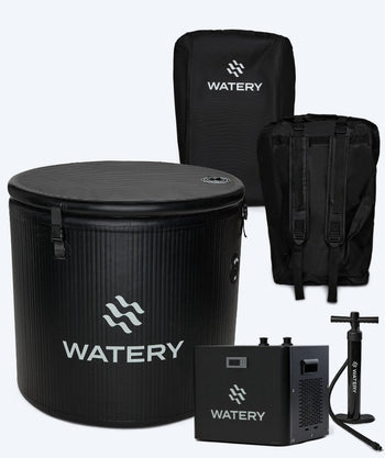 Paketangebot: watertrendgoods.comluxe aufblasbare Eiswanne mit Kühlsystem