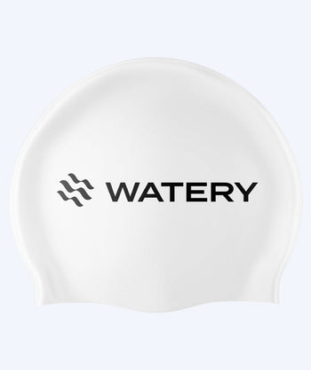 Watery Badekappe (ab 10 Jahre) - Signature Latex - Weiß