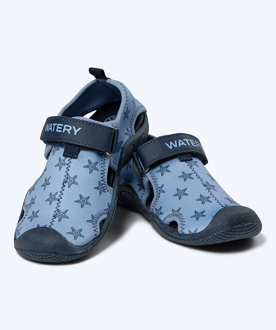 Watery Schwimmschuhe für Kinder - Pontoon - Donkerblau/Schwarz