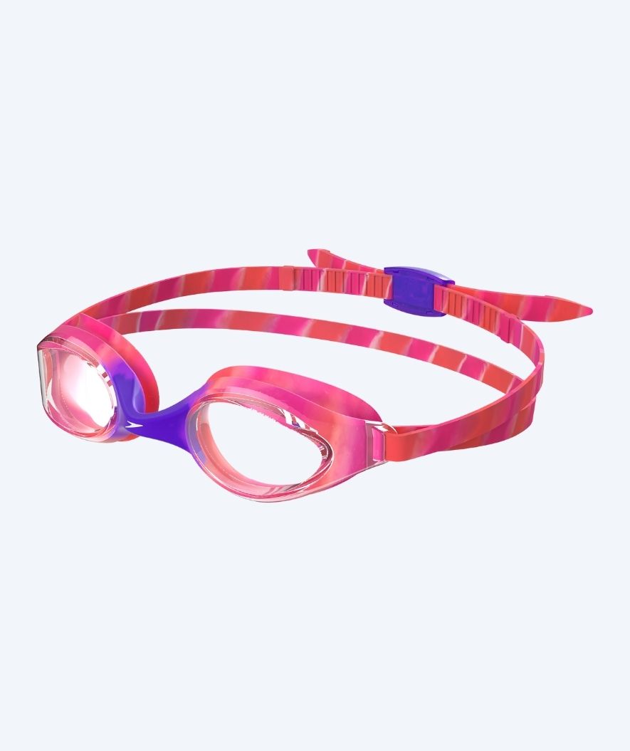 Speedo Schwimmbrille für Freizeitschwimmer - Hyper Flyer - Hellrosa/Lila