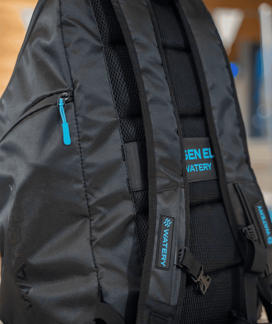 Watery Schwimmrucksack - Oxygen Elite 45L - Dunkelgrün