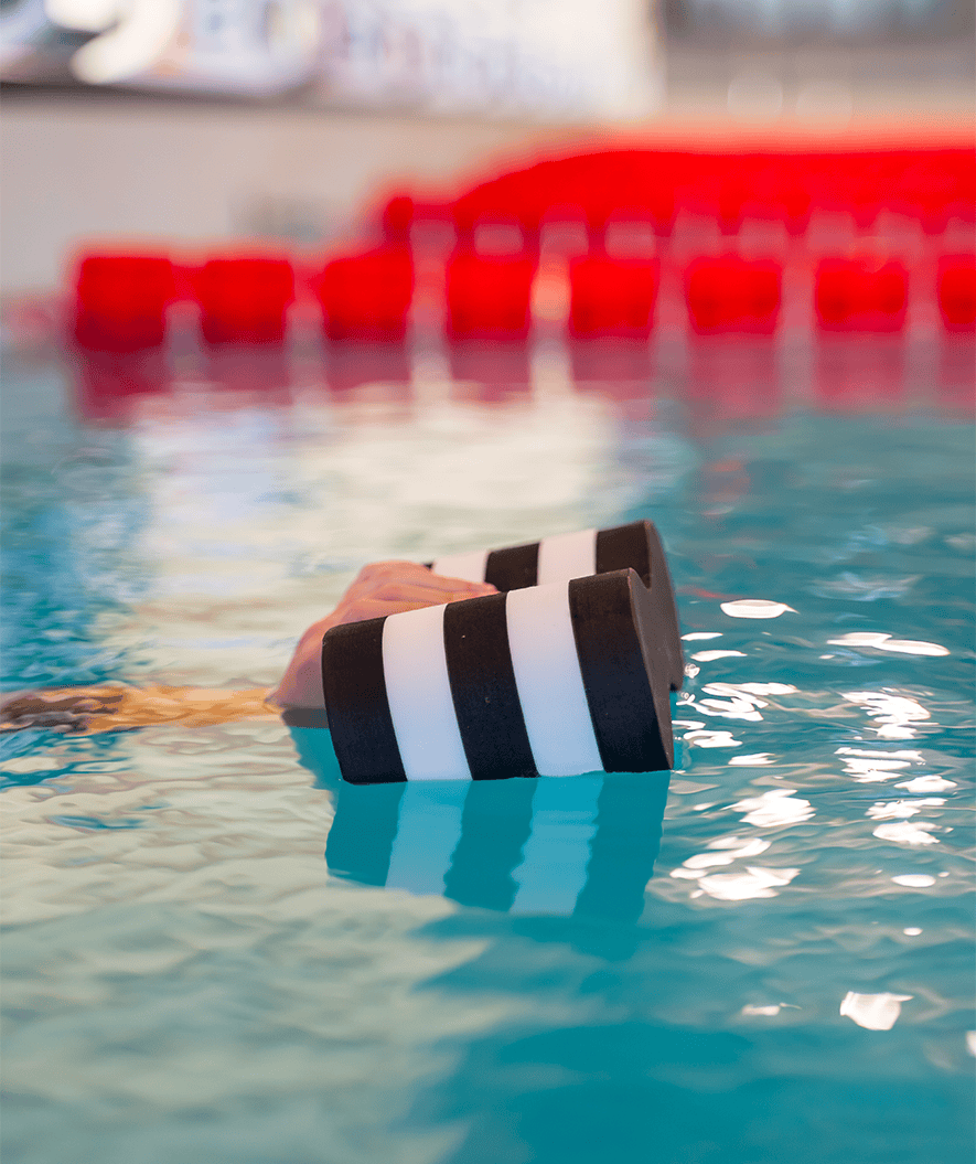 Watery Pull Buoy - Makara - Schwarz/Weiß