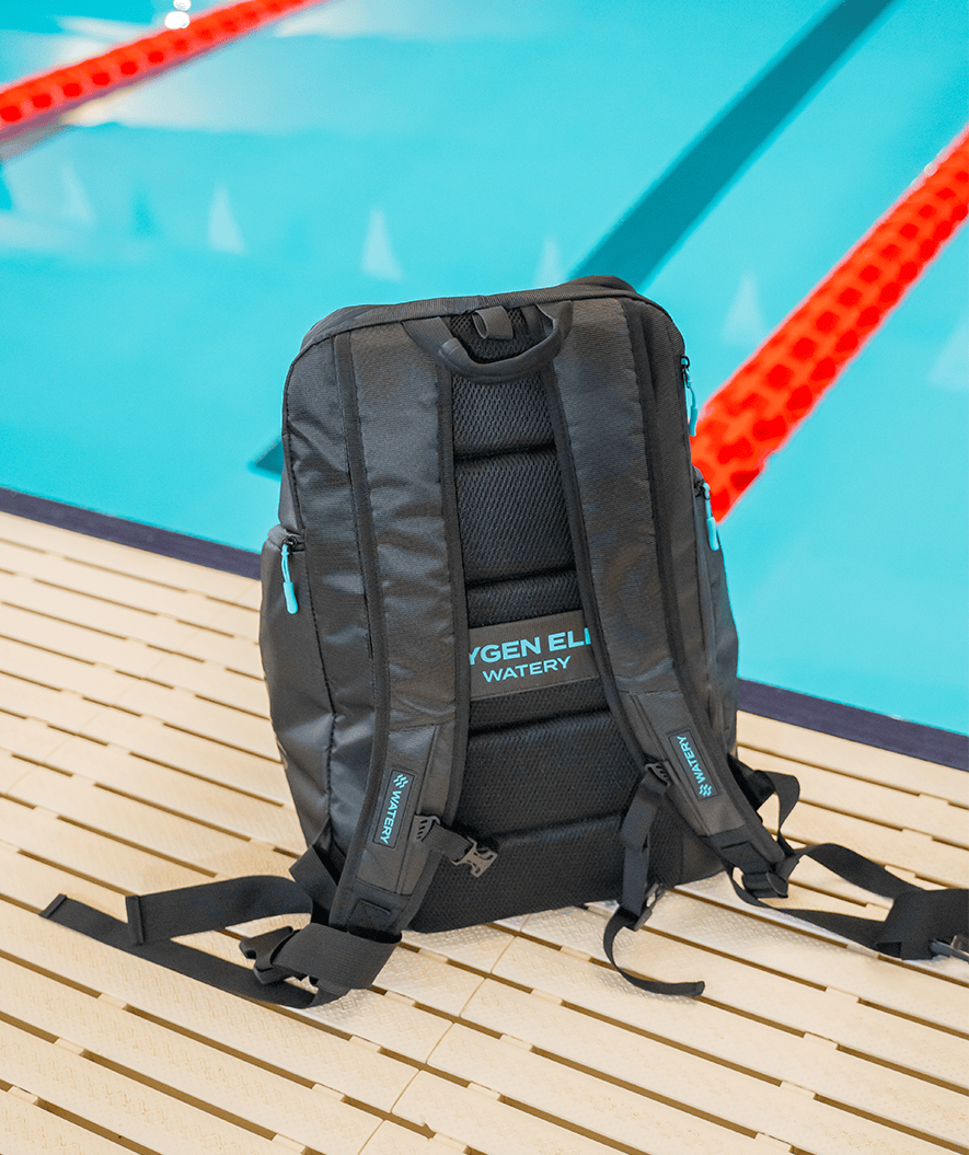 Watery Schwimmrucksack - Oxygen Elite 45L - Dunkelgrün