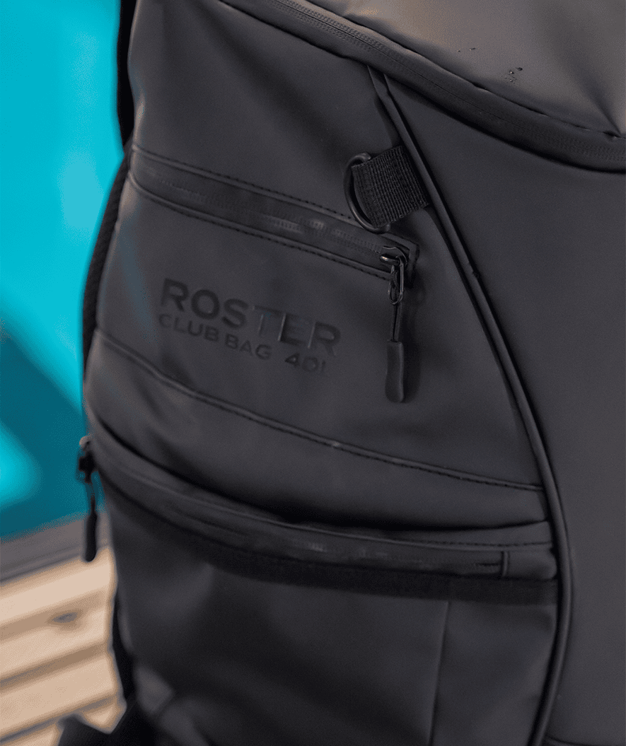 Watery Schwimmrucksack - Roster Club 40L - Schwarz