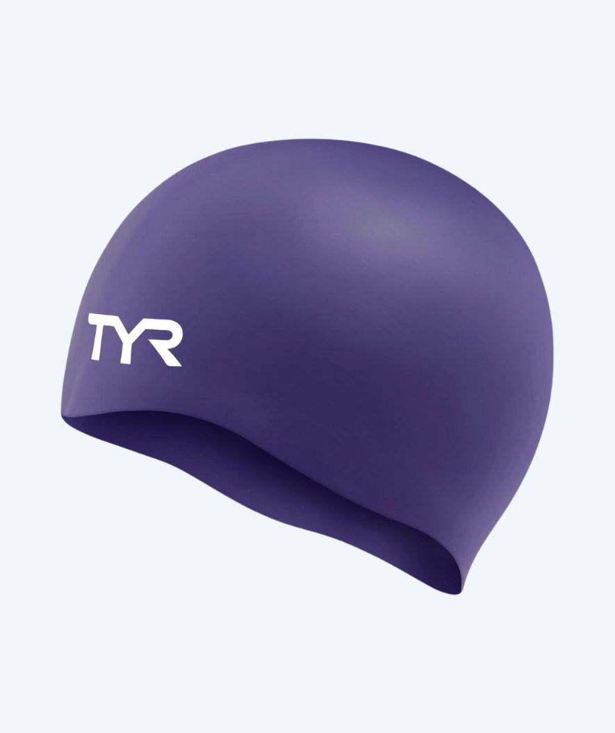 TYR Badekappe - Silicone - Lila