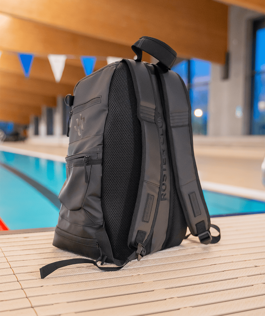 Watery Schwimmrucksack - Roster Club 40L - Schwarz