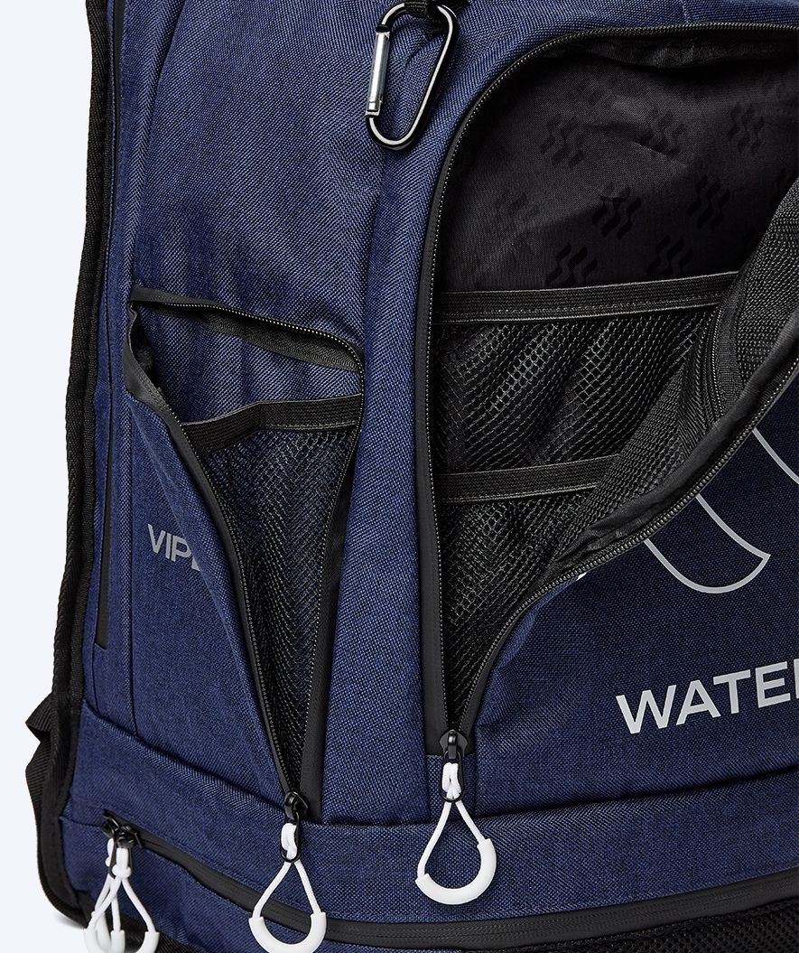 Watery Schwimmrucksack - Viper Elite 45L - Donkerblau/Weiß