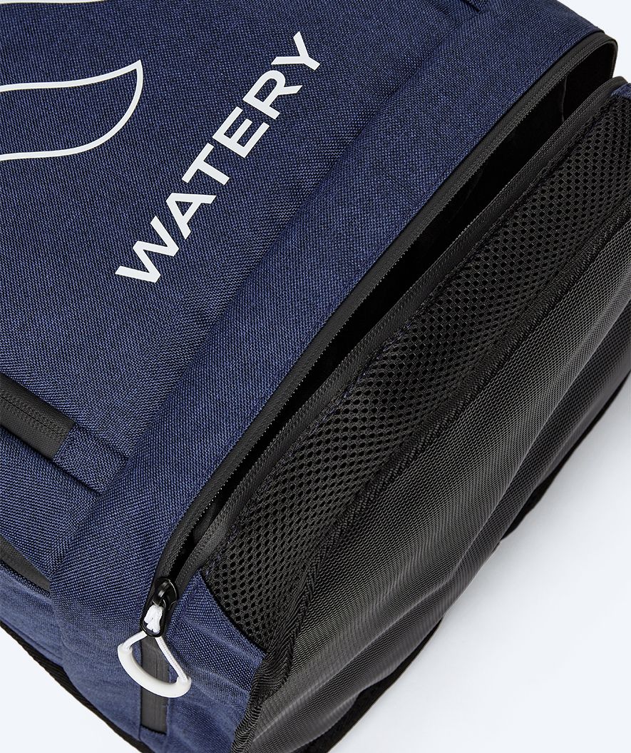 Watery Schwimmrucksack - Viper Elite 45L - Donkerblau/Weiß