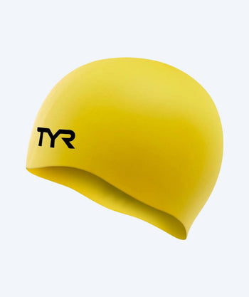 TYR Badekappe - Silicone - Gelb
