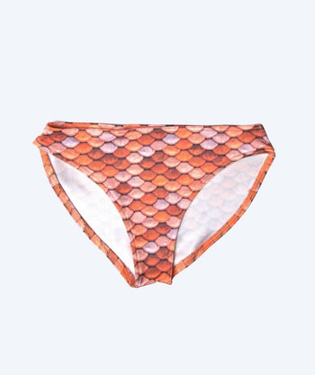 Kuaki Mermaids Bikini Unterteil für Mädchen - Orange