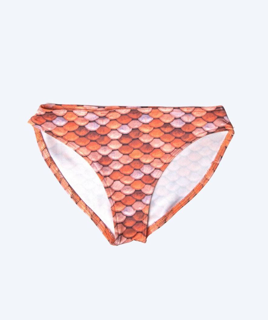 Kuaki Mermaids Bikini Unterteil für Mädchen - Orange