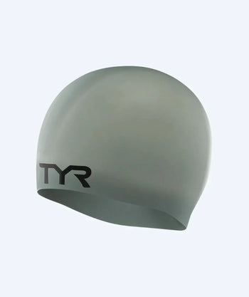 TYR Badekappe - Silicone - Dunkelgrau