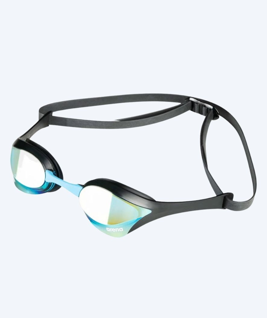 Arena Elite Schwimmbrillen - Cobra Ultra SWIPE Mirror - Schwarz/Blau