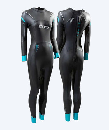 ZONE3 Neoprenanzug für Damen - Azure 2.0 - Schwarz/Hellblau