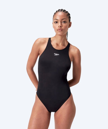 Speedo Badeanzug für Damen - Endurance V-Back - Schwarz