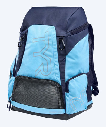 TYR Schwimmrucksack - Alliance Team 45L - Dunkelblau/hellblau
