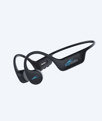 H2OAudio wasserdichte Kopfhörer - Tri 2 Multi-Sport mit BT und MP3 - Schwarz