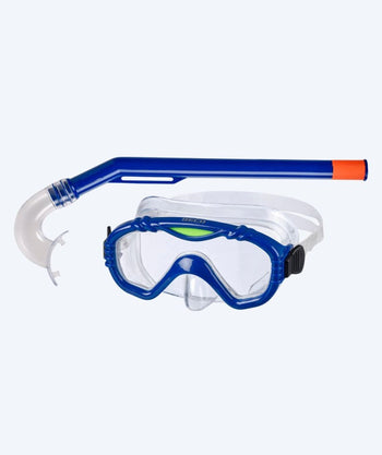 Beco Combo Schnorchelset für Kinder (ab 4 Jahre) - Sealife - Dunkelblau
