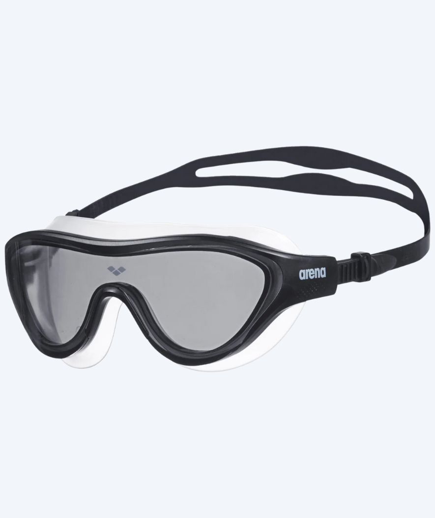 Arena Schwimmmaske - The One - Schwarz (Smoke Scheiben)