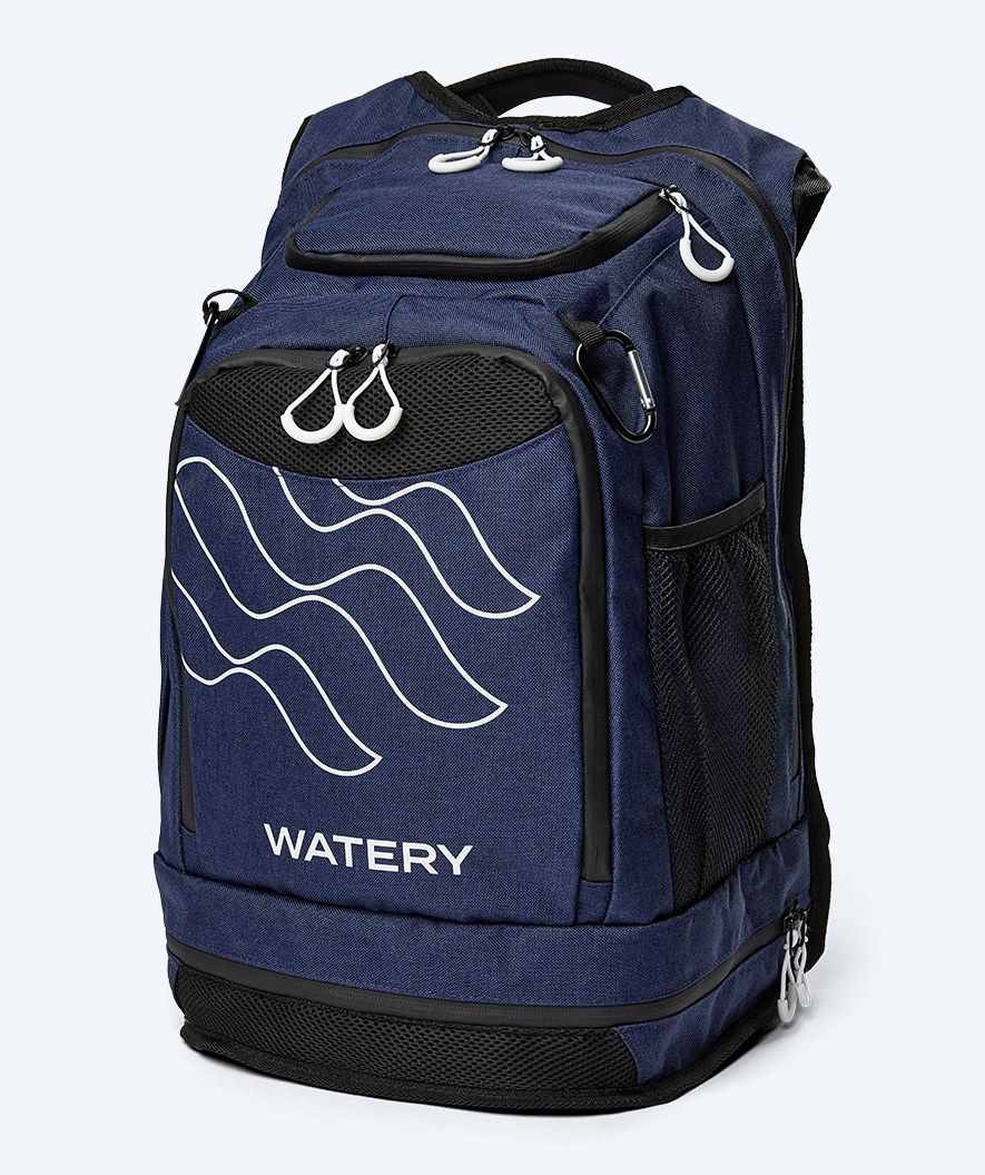 Watery Schwimmrucksack - Viper Elite 45L - Donkerblau/Weiß