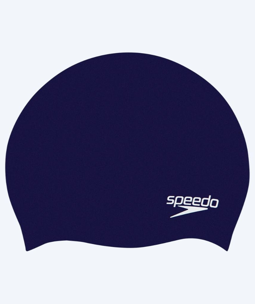 Speedo Badekappe für Junioren (6-16) - Plain - Donkerblau