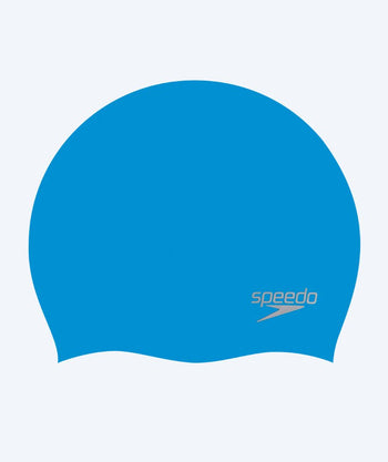 Speedo Badekappe - Plain Moulded - Hellblau