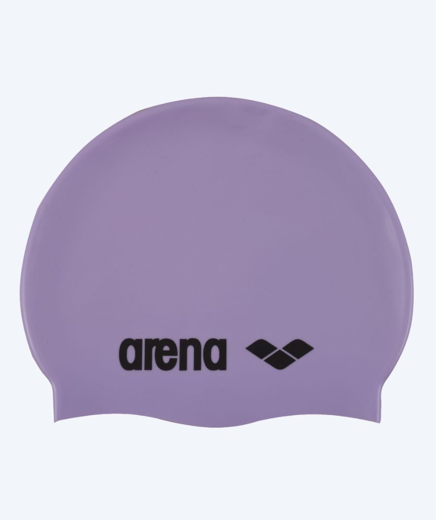 Arena Badekappe - Classic Silicone - Lila/Schwarz