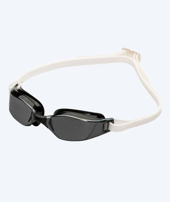 Aquasphere Wettkampf Schwimmbrille - Xceed A1 - Weiß/schwarz (Smoke Scheiben)