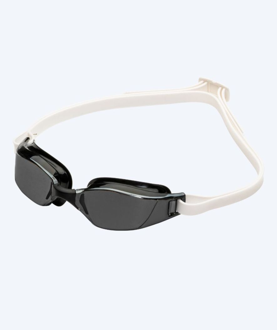 Aquasphere Wettkampf Schwimbrille - Xceed A1 - Weiß/Schwarz (Smoke Scheiben)