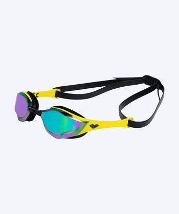 Arena Elite Schwimmbrillen - Cobra Edge SWIPE Mirror - Gelb/grün