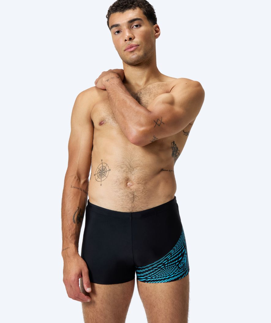 Speedo aquashorts til mænd - Medley Logo - Sort/lyseblå