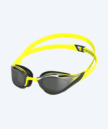 Speedo Elite Schwimmbrillen - Fastskin Pure Focus Mirror - Gelb/Schwarz