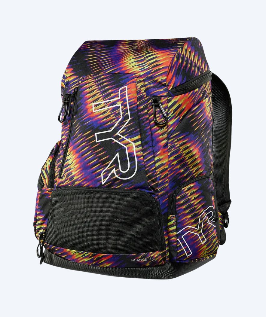 TYR svømmetaske - Alliance Evolved 45L - Lilla/multi