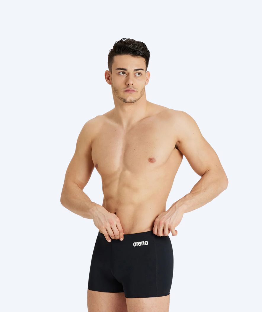Arena Trunks für Herren - Team Solid - Schwarz