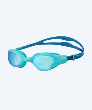 Arena Schwimmbrille für Freizeitschwimmer - The One Mirror - Türkis/blau (Limited 2026)