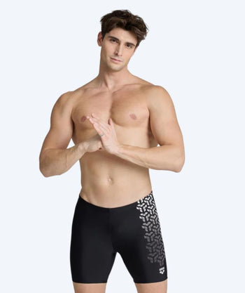 Arena lange Badehose für Herren - Kikko V - Schwarz/Weiß