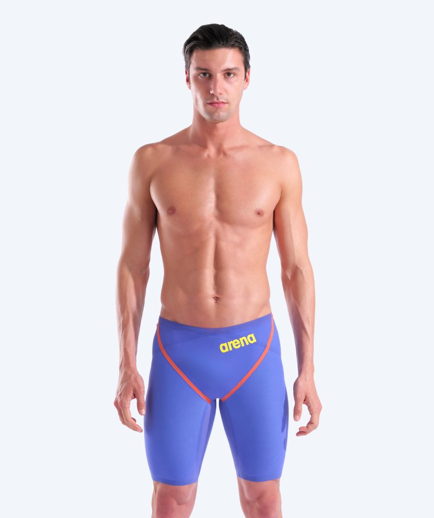 Arena Wettkampf Badehose für Herren - Carbon Glide - Future Dusk/Koralle (Limited 2026)