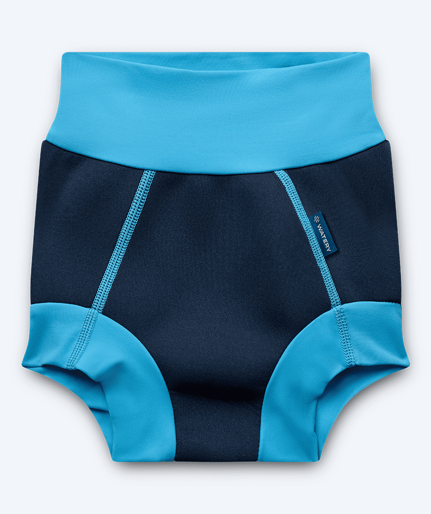 Watery Schwimmwindelhosen für Kinder - Neoprene Swim Nappy - Atlantic Blue
