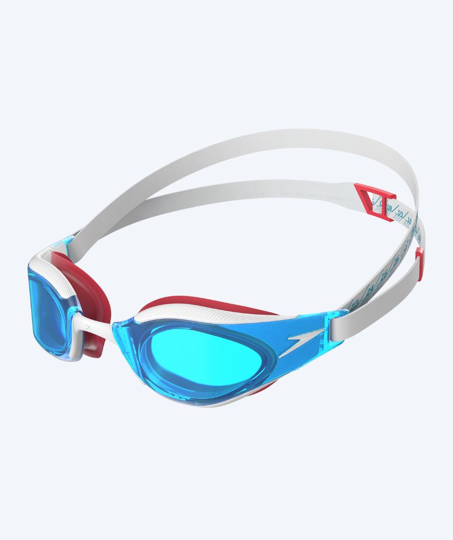 Speedo Elite Schwimmbrillen - Fastskin Hyper Elite - Weiß/Blau