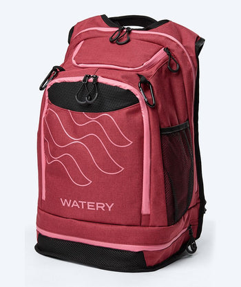 Watery Schwimmrucksack - Viper Elite 45L - Rot/Hellrosa