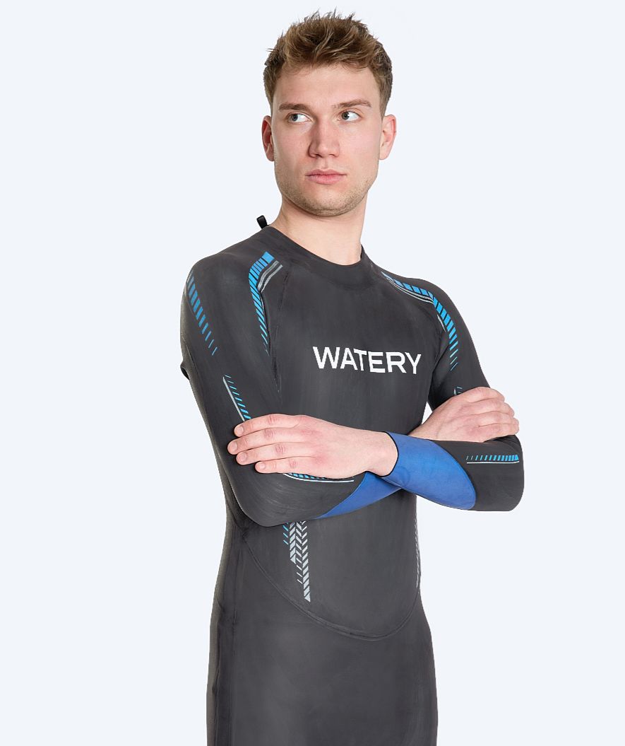 Watery Neoprenanzug für Herren - Calder Rapid - Schwarz/Blau