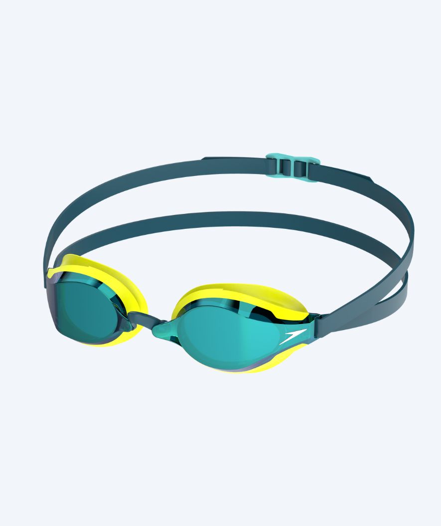 Speedo Elite Schwimmbrillen - Fastskin Speedsocket 2 Mirror - Gelb/Grün