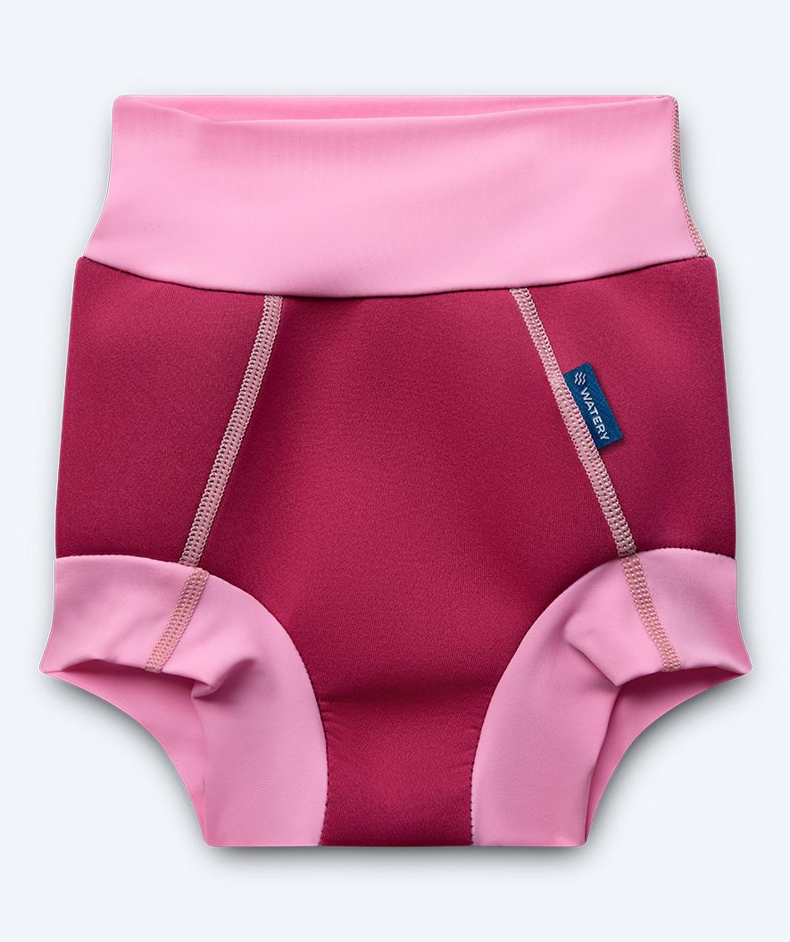 Watery Schwimmwindelhosen für Kinder - Neoprene Swim Nappy - Atlantic Rosa